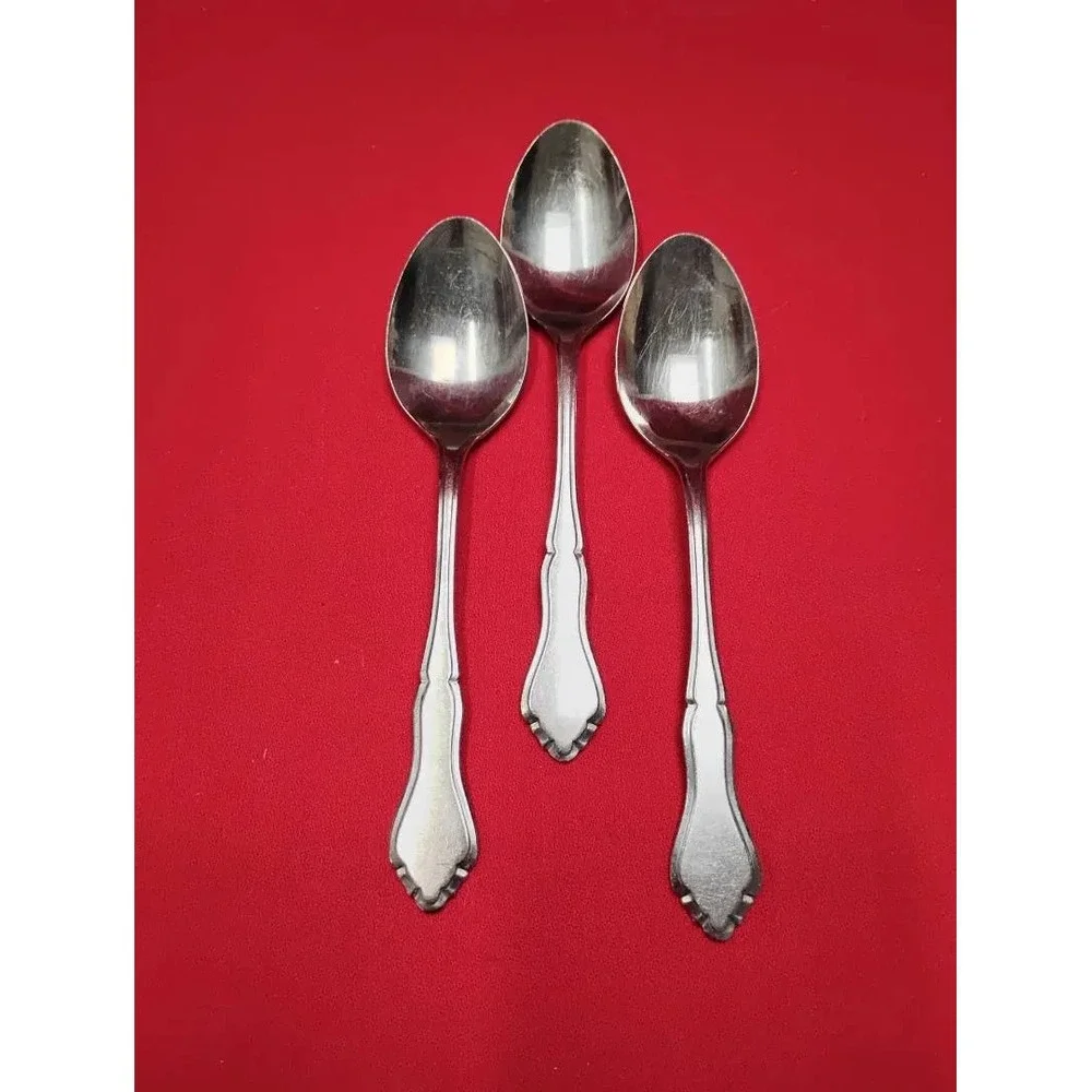 Vintage Rogers Glendale Stainless Flatware Lot 14 Pc